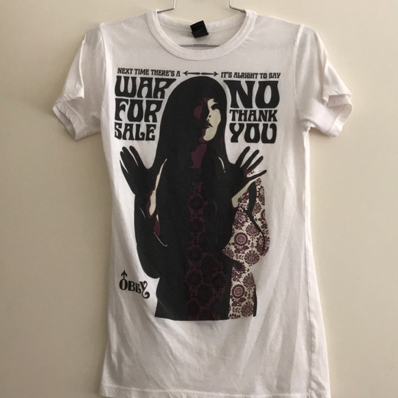Obey Tops - OBEY Graphic Tee